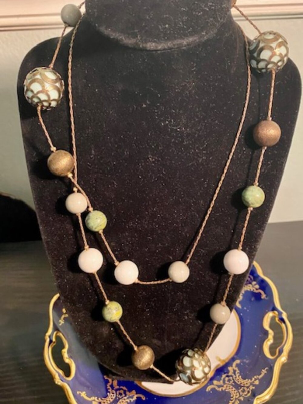 39-inch Beaded Necklace